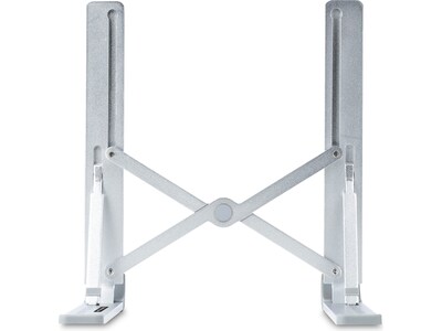 StarTech Aluminum Foldable Laptop Riser Stand, Silver (LAPTOP-RISER-BAR)