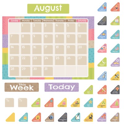 TREND Good to Grow Calendar Bulletin Board Set (T-8322)