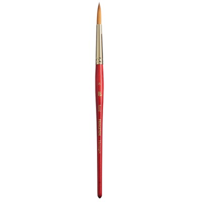 Princeton Heritage Short Handle Watercolor Synthetic Round Brush, 2/Pack (PBXP4050R8-2)