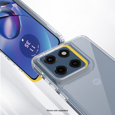 SaharaCase Venture Series Phone Case for Motorola Moto G Stylus 5G, Shock Absorbing, Clear (CP00786)