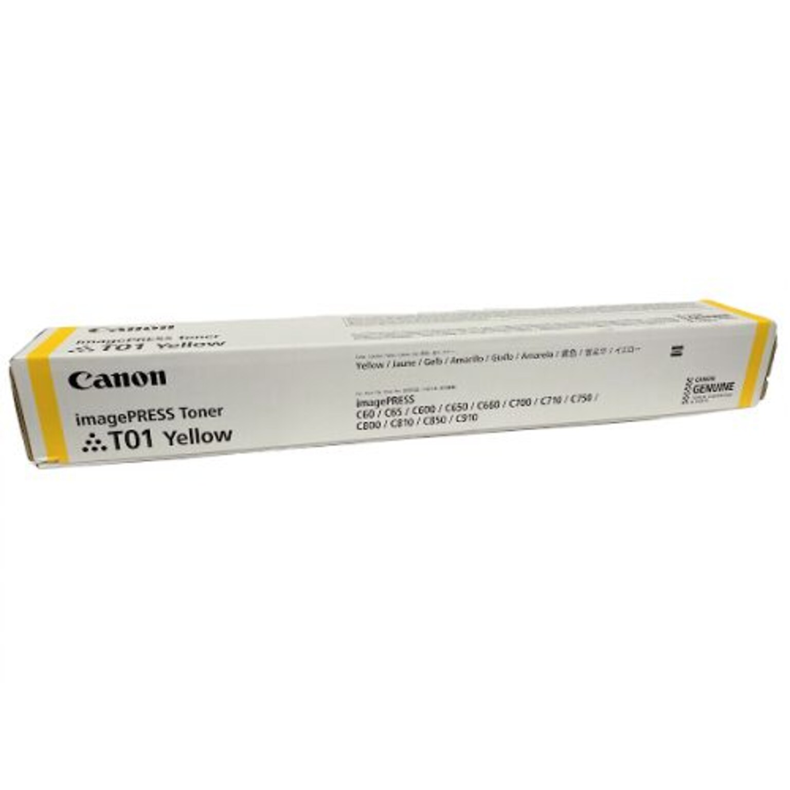 Canon T01 8069C001AA Yellow Toner Cartridge