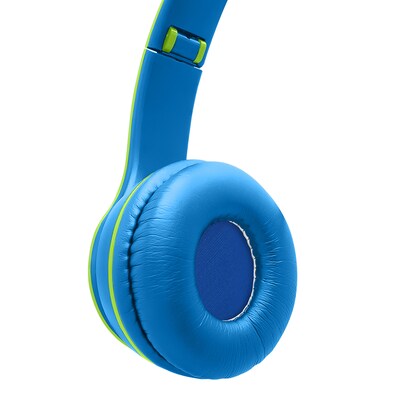 Crayola Boost Active Wireless Over-Ear Headphones, Bluetooth, Green/Blue (CHPBT348)
