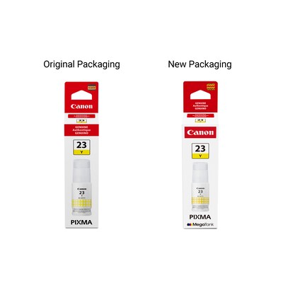 Canon GI-23 Yellow Standard Yield Ink Cartridge Refill (4687C001)