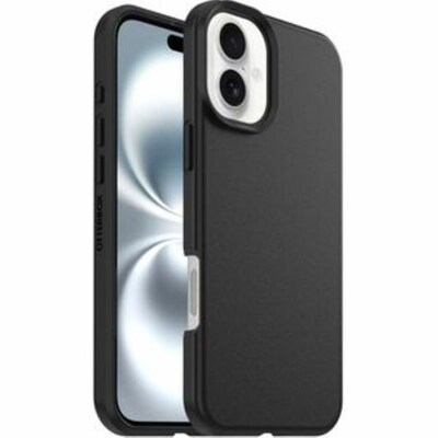OtterBox Profile MagSafe Phone Case for Apple iPhone 16 Plus, Shock Absorbing, Black (77-99240)