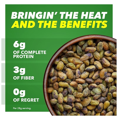 Wonderful Pistachios Salted Jalapeno Lime, 2.25 oz., 8 Bags/Box (JL0146A25M)