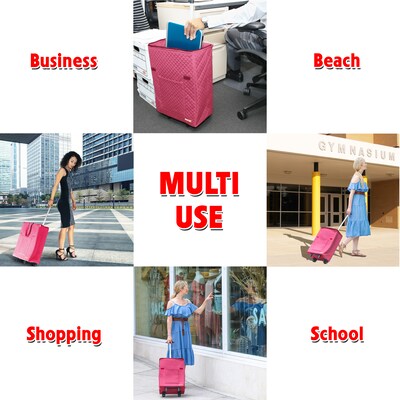 Dbest Smart Cart Travelux Shopping Cart, Saffron (01-679MB)