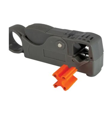 Vericom Professional Coaxial Cable Stripping Tool, Black (TCTWTCXS03631)