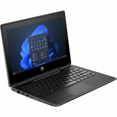 HP Fortis Flip G1i 11.6" LCD 2-in-1 Touchscreen Laptop, Intel N250, 4GB RAM, 128GB UFS, 10 Hour Battery, Windows 11 Pro