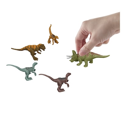 Mattel Jurassic Park Minis Island Visitor Advent Calendar, Multicolored (JLD23)