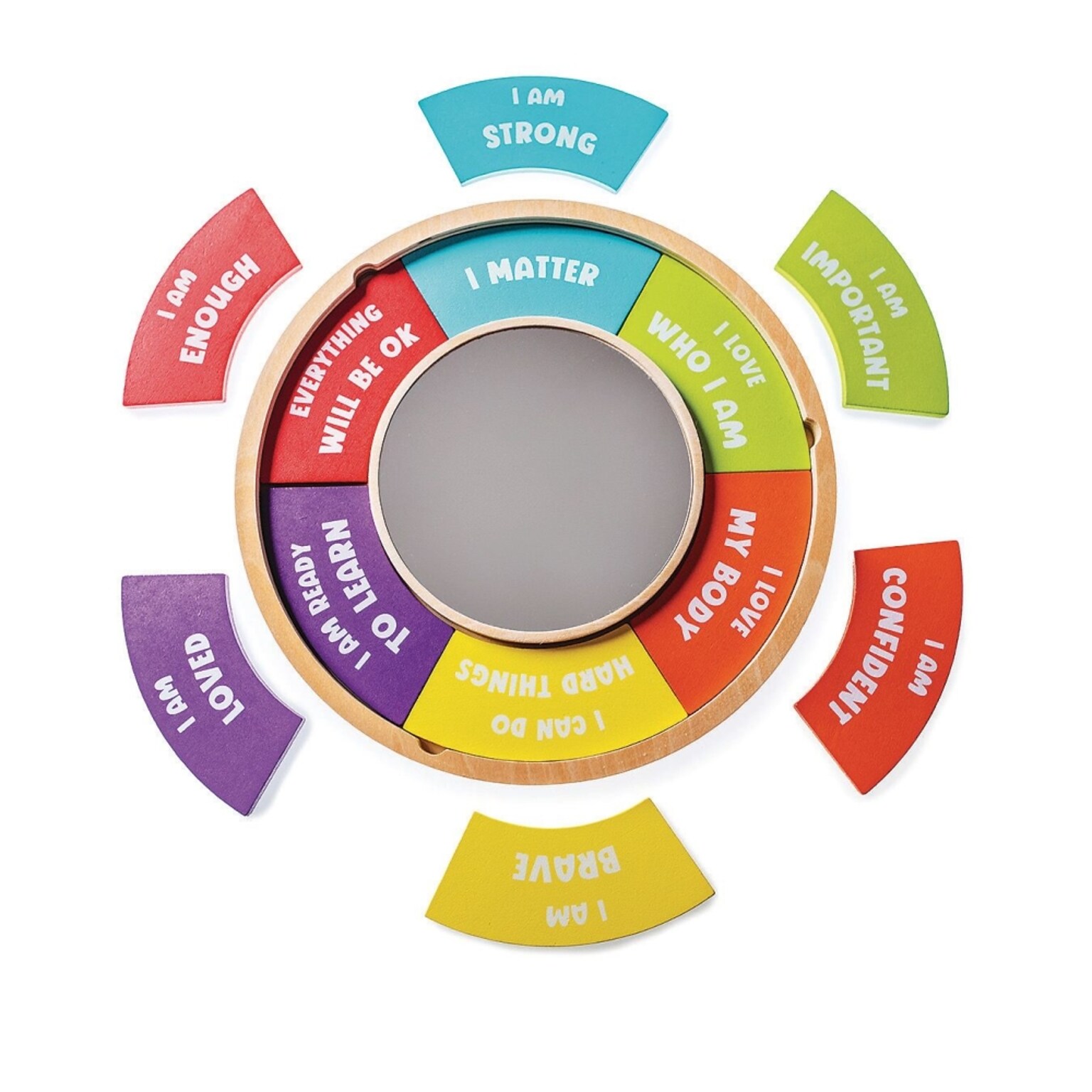 Open the Joy Social Emotional Learning Bundle Confidence Building Mirror, Multicolored (LR4676)