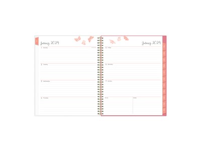 2024 Blue Sky 8.5 x 11 Weekly & Monthly Planner, Multicolor (140195-24)