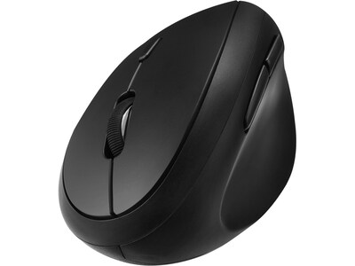 Adesso iMouse V10 Wireless Ergonomic Optical Mouse, Black