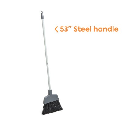 Coastwide Professional™ 12" Angled Broom, Gray (CW61070-CC)
