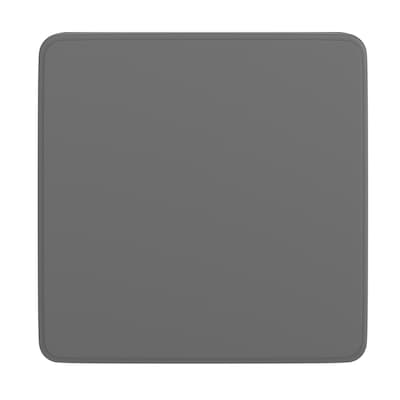 Flash Furniture Paige Square Kid's Folding Table, 24" x 24", Granite Gray (RB2424KIDGY)