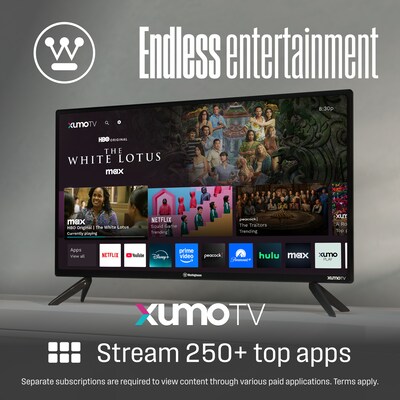 Westinghouse FX Series 43 FHD 1080p Smart Xumo LED TV, Black (WX43FX2800)