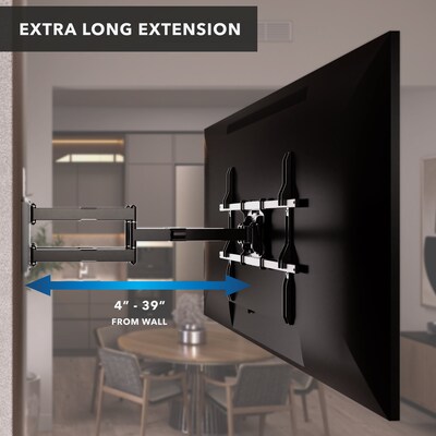 Mount-It! Heavy Duty Full-Motion TV Mount, 275 lbs. Max. (MI-394)