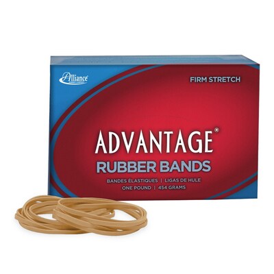 Alliance Advantage Multi-Purpose #33 Rubber Bands, 3-1/2 x 1/8, 600/Pack (26335)