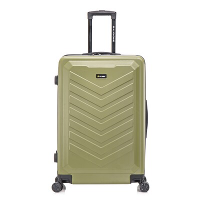 US Army FOX 28" Hardside Suitcase, 4-Wheeled Spinner, TSA Checkpoint Friendly, Olive Drab (USLFOX00L-GRN)