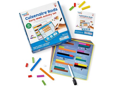 hand2mind Cuisenaire Rods Early Math Activity Set (96236)