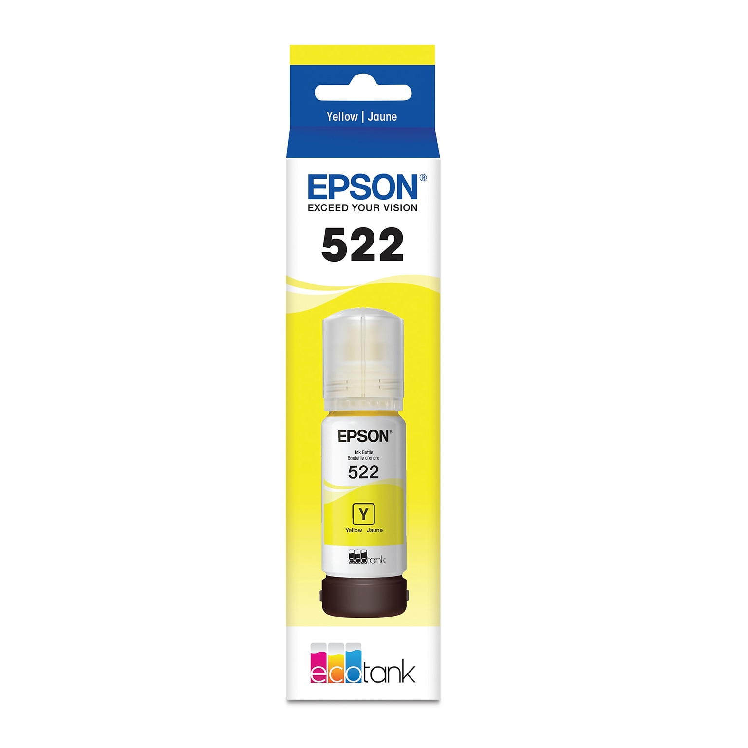 Epson T522 Yellow Standard Yield Ink Bottle (T522420-S)