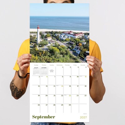 2027 TF Publishing Water's Edge 12" x 12" Monthly Wall Calendar, Multicolored (27-1049)