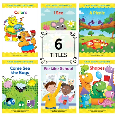 Creative Teaching Sight Word Storybooks Picture Book Set 1, 6 Books/Set (CTP23601)