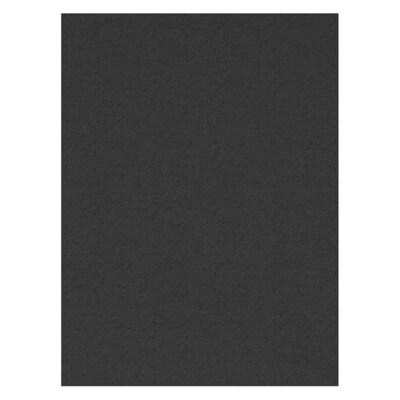 Tru-Ray 9" x 12" Construction Paper, Black, 50 Sheets/Pack, 5 Packs/Bundle (PAC103029-5)