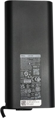 Dell 130W USB-C AC Adapter for Dell Laptop, Black (7MP1P)
