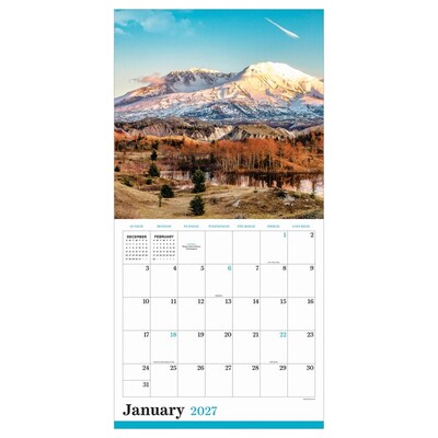 2027 TF Publishing Pacific Northwest 12 x 12 Monthly Wall Calendar, Multicolored (27-1021)