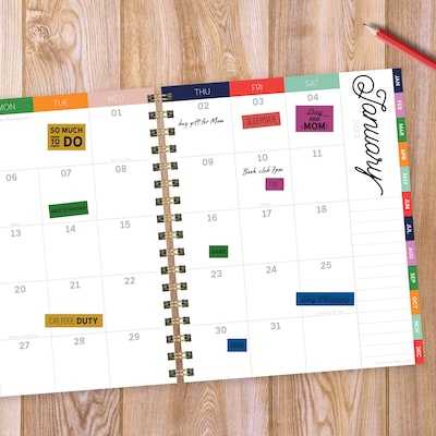 TF Publishing Mom Life Planning Stickers, Assorted Colors, 190 Stickers/Pack (99-2105)