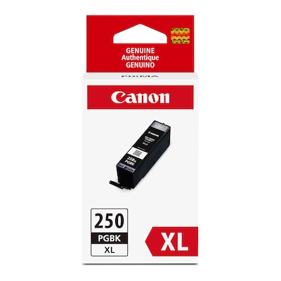 Canon 250XL Black High Yield Ink Cartridge (6432B001)