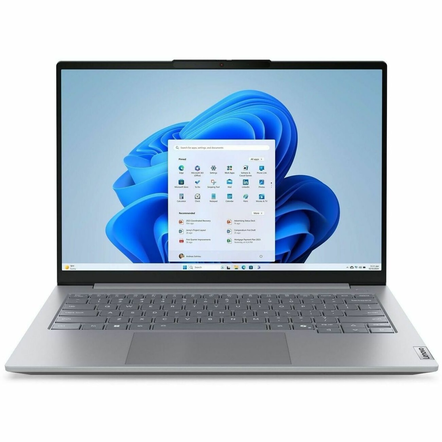 Lenovo ThinkBook G8 16 Touchscreen Notebook, Intel i7-240H, 512GB SSD, 16GB RAM, Windows 11 Pro (21SH0002US)