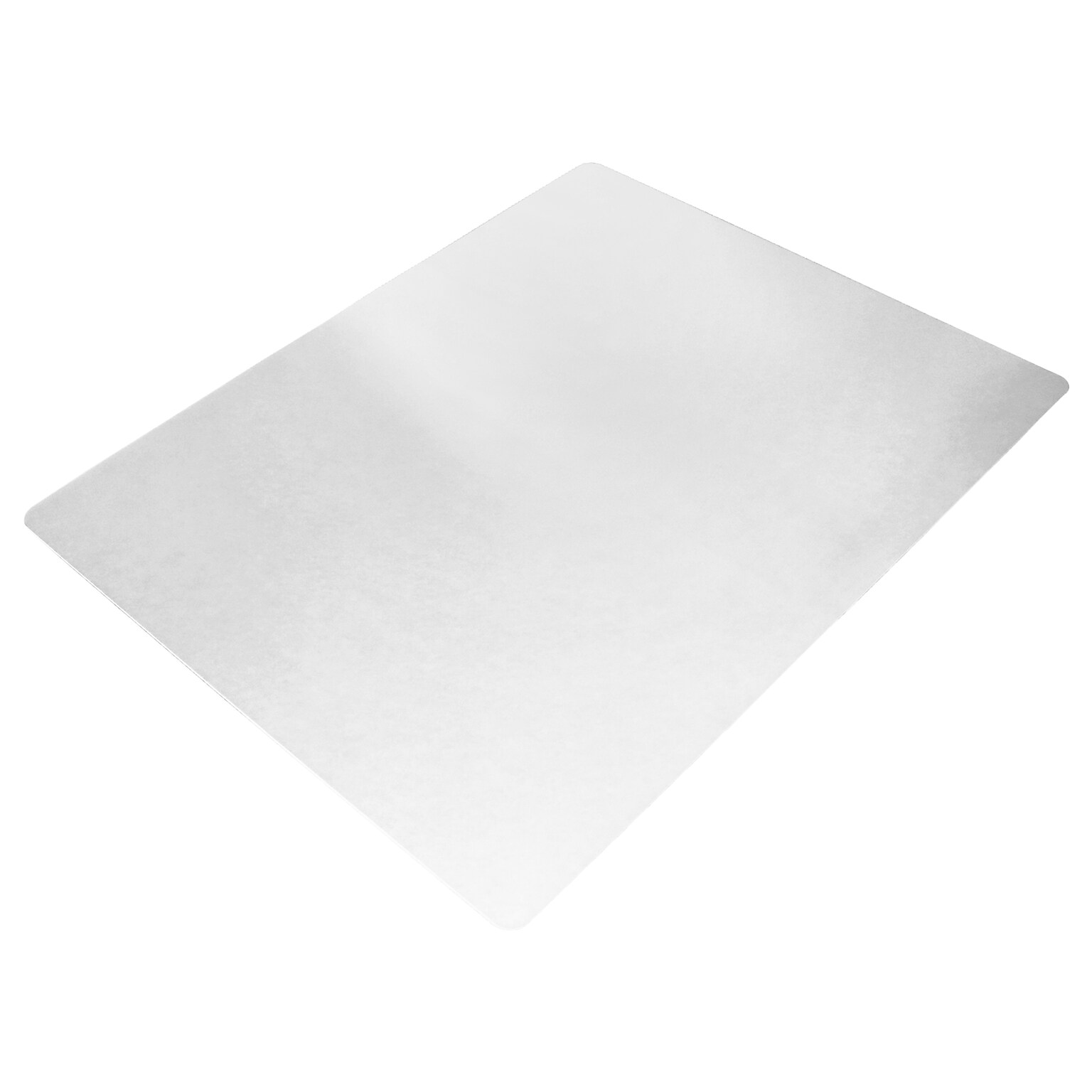 Floortex® Revolutionmat® Polypropylene Hard Floor Chair Mat with Anti-Slip Backing, Rectangular, 36 x 48, White (FC123648HEC)