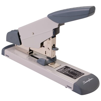Swingline Heavy Duty Reduced-Effort Desktop Stapler, 160-Sheet Capacity, Gray/Silver (39002)