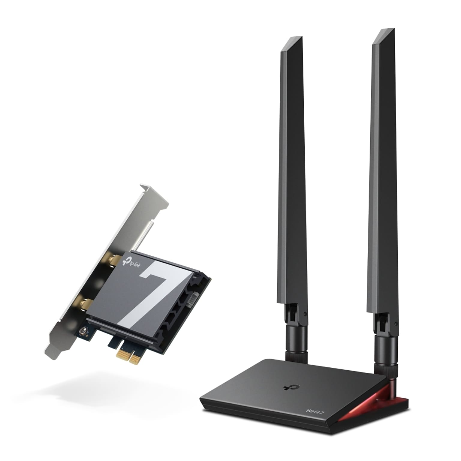 TP-Link BE9300 Wi-Fi 7 5760 Mbps Tri-Band PCIe Wireless Adapter (ARCHER TBE550E)