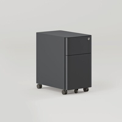 Branch Furniture Small Filing Cabinet - Charcoal