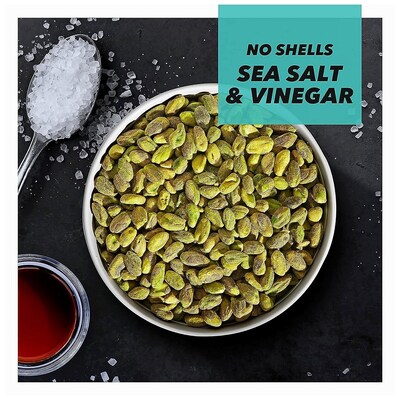 Wonderful Pistachios Sea Salt & Vinegar Pistachios, 2.25 oz., 8 Bags/Box (PAR70033)