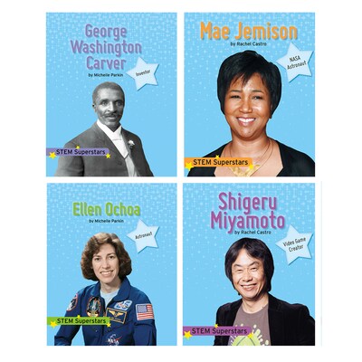 Norwood House Press STEM Superstars Book Set, Set of 12 (NW-SSPBCSS23)