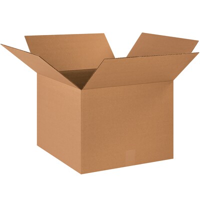 18 x 18 x 14 Shipping Boxes, 32 ECT, Brown, 20/Bundle (181814)