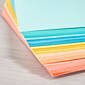 Astrobrights Punchy Pastels 65 lb. Colored Paper, 8.5" x 11", Assorted Colors 100 Sheets/Pack