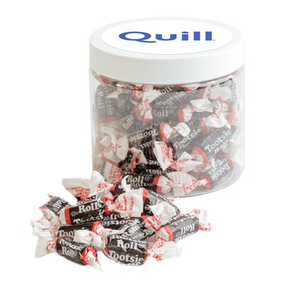12oz Candy Jar - Tootsie Rolls