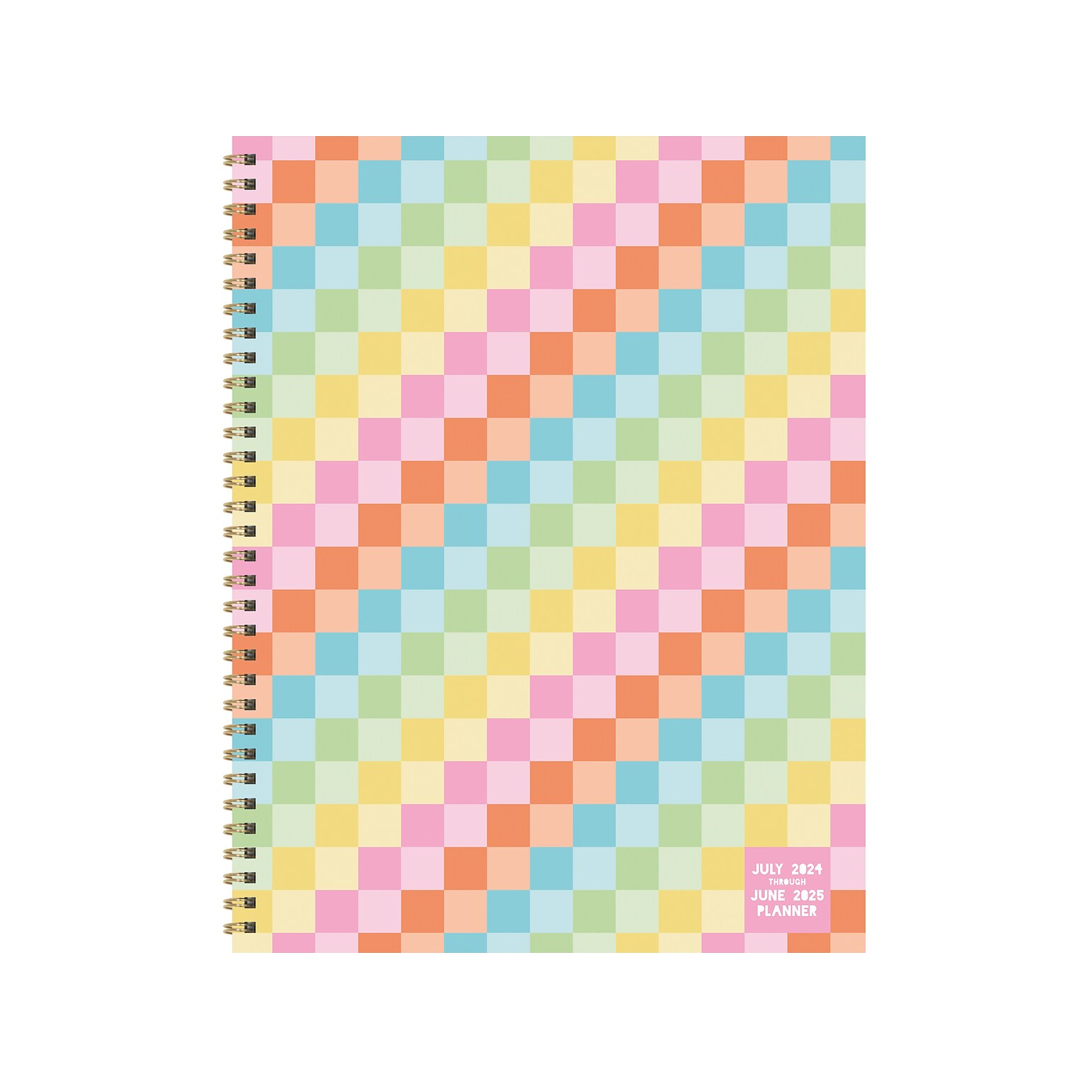 2024-2025 TF Publishing Cali Girl Collection Checkmate 8.5 x 11 Academic Weekly & Monthly Planner, Paperboard Cover