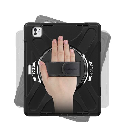 SaharaCase Raider-X Series Heavy Duty Case for iPad Pro 13" (M4 2024/M5 2025), Scorpion Black (TB00386)