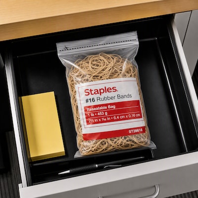 Staples Economy #16 Rubber Bands, 2000/Pack (28616-CC)