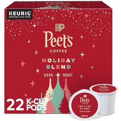 Peets Coffee Holiday Blend Keurig® K-Cup® Pods, 22/Box (5000398017)