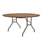 Correll Folding Table, 60x60 , Medium Oak (CF60TF-06)