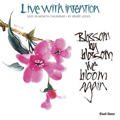 2023 Brush Dance Live with Intention 12 x 12 Monthly Wall Calendar (9781975449940)