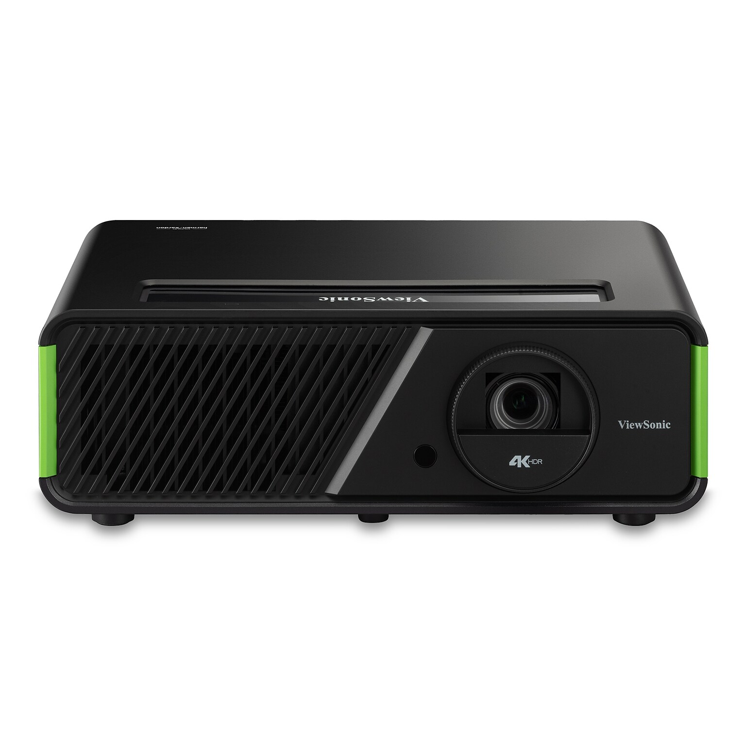 ViewSonic 4K UHD Xbox Certified 2500 Lumens, 120Hz Gaming and Home Theater LED Projector, Black/Green (X1-4KPRO)