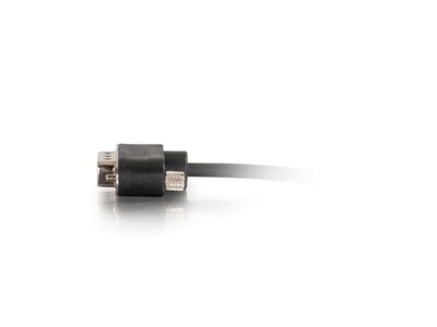 C2G Cables to Go 3' DB9 to DB9 Serial RS232 Cable with Low Profile Connectors, Male to Female, Black (52156)