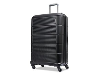American Tourister Stratum 2.0 32.5 Hardside Suitcase, 4-Wheeled Spinner, Jet Black (142350-1465)